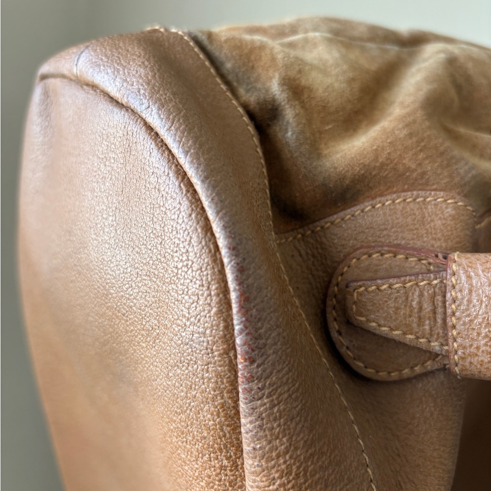 Gucci backpack suede leather, vintage - Picture 13 of 13
